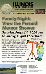 Family Night: View the Perseid Meteor Shower