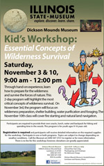 Kid's Workshop: Essential Concept of Wilderness Survival