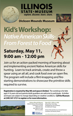 Kid's Workshop: Native American Skills-From Forest to Food