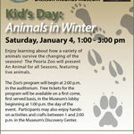 Kid's Day: Animals in Winter